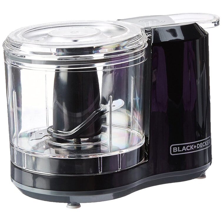 Black Decker 1.5 Cup One Touch Electric Chopper Food Processor